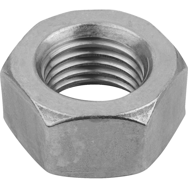 Hex Nut, M33, Stainless Steel, Not Graded, Bright Zinc Plated, 26 mm Ht